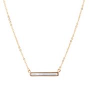 Macys deals bar necklace