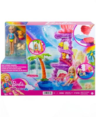 Barbie Chelsea Dreamtopia Water Lagoon Pool Swing Playset Macy s