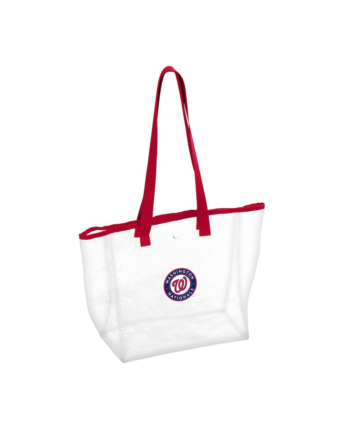 Women's Washington Nationals Stadium Clear Tote - Red