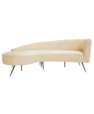 Evangeline 86" Velvet Parisian Sofa
