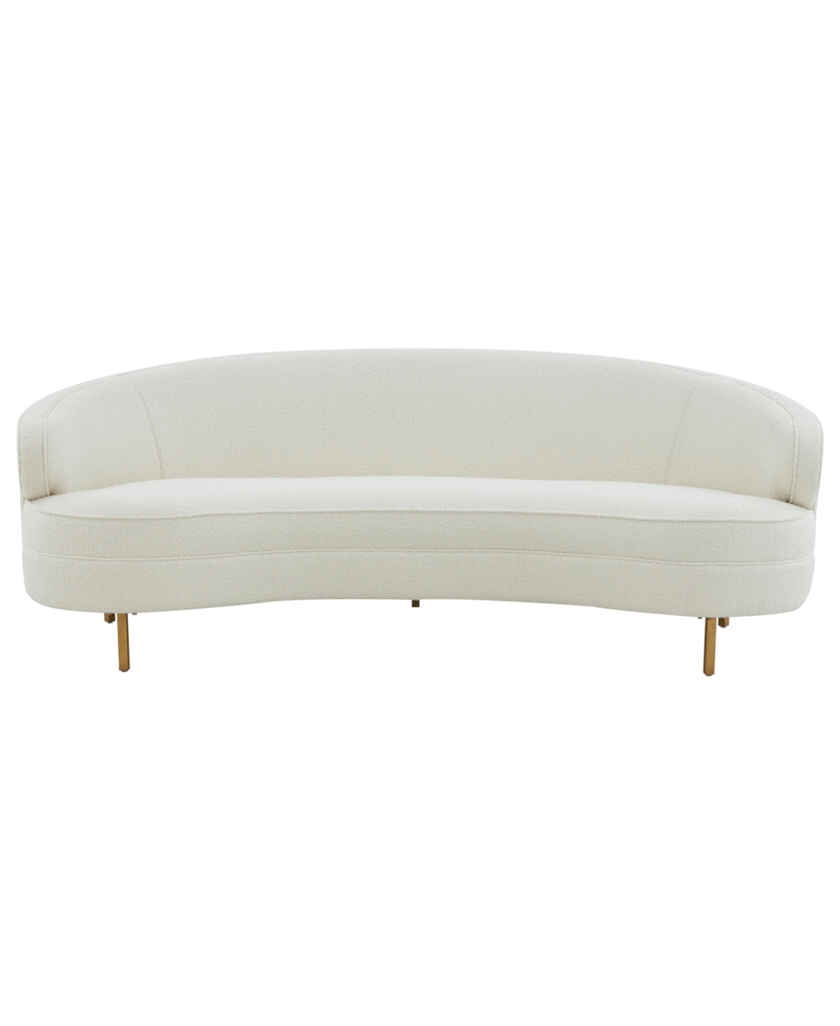 Primrose Curved Sofa - Gold