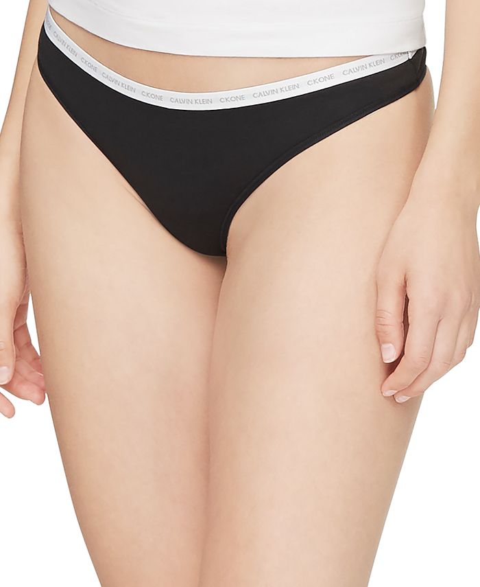 Calvin Klein Women's CK One High-Waist Thong Underwear - Macy's