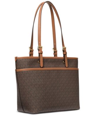 Winston Logo Large Top Zip Pocket Tote