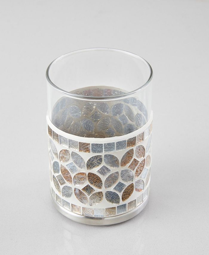 Madison Park Tesera Mosaic Glass 3 Piece Bath Accessory Set Macy's