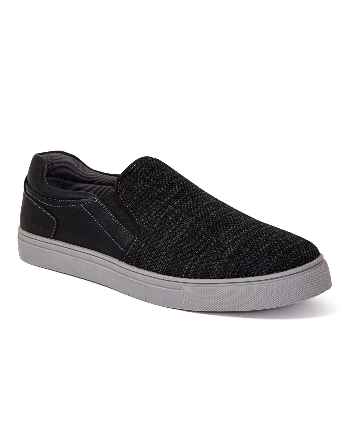 Men's Bryce Comfort Slip-On Fashion Sneakers - Black