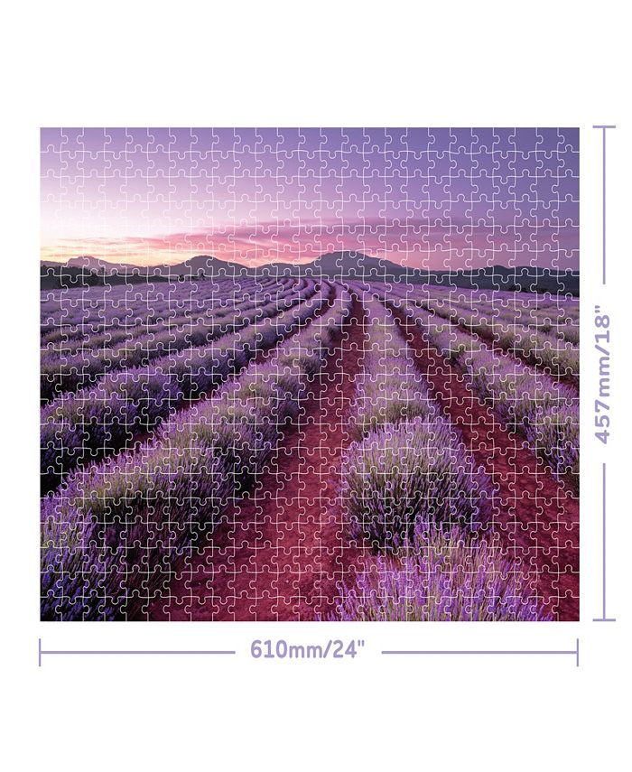 Clementoni Lavender Scent 500-Piece Jigsaw Puzzle For Adults – High Quality Collection