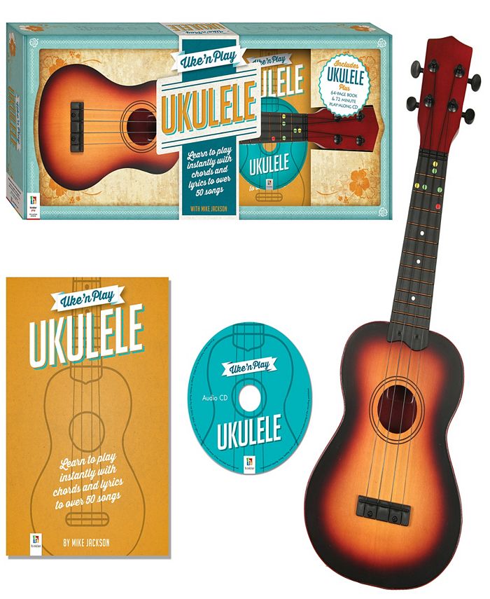 Hinkler Uke'N Play Ukulele Kit Learn How To Play Ukulele At Home, Comes
