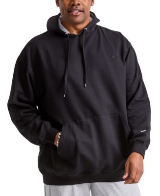 Champion Men s Big Tall Powerblend Solid Fleece Hoodie Macy s