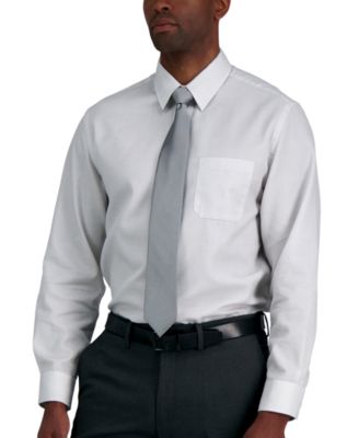 Men's Silver-Spun Solid Tie