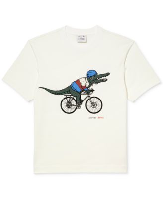 Lacoste - Men's Relaxed-Fit Branded T-Shirt