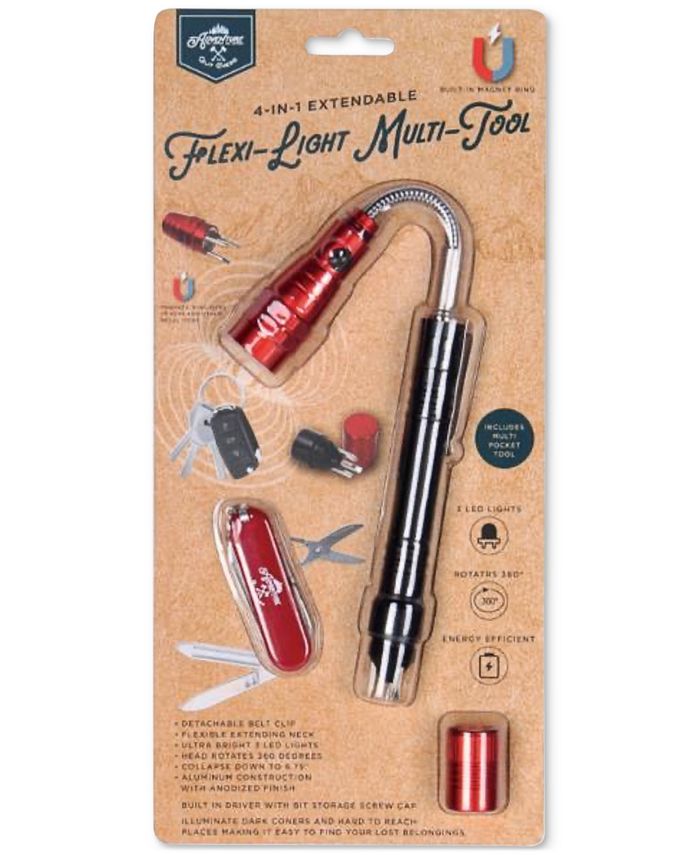 Adventure Men's 4in1 Extendable Flashlight & Utility Tool Set Macy's