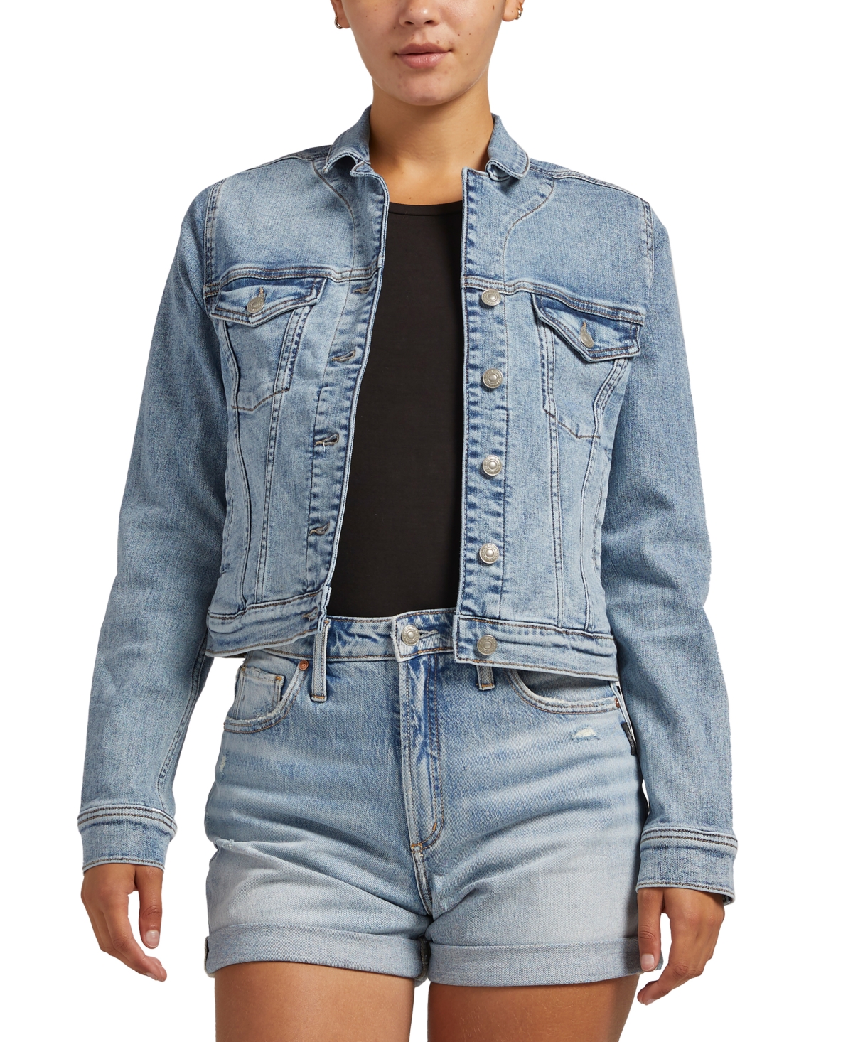 Silver Jeans Co. Highly Desirable Denim Shorts In Indigo