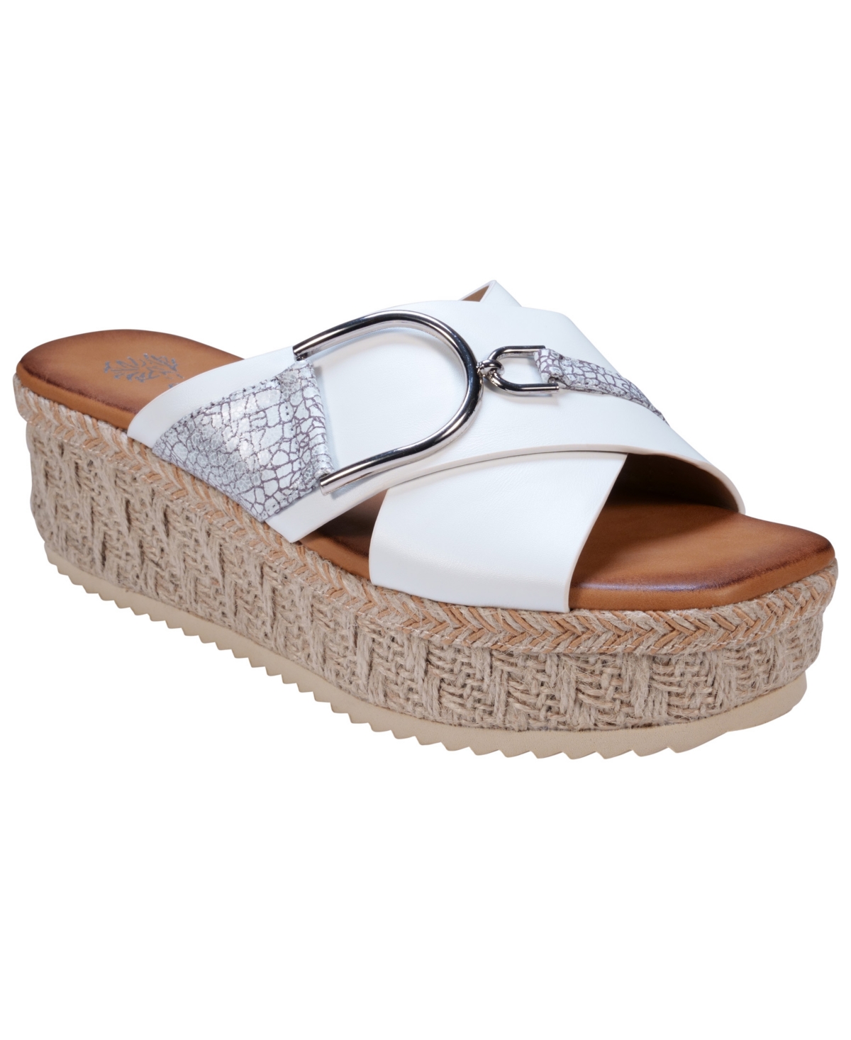 Gc Shoes Women's Lindsey Strappy Platform Slide Sandals