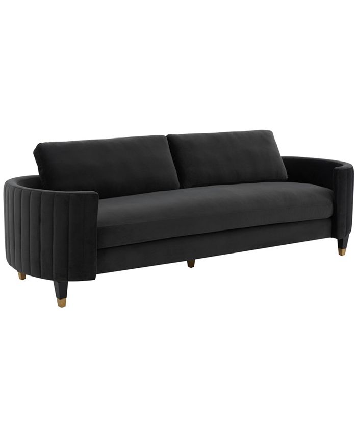 Safavieh Winford 91" Velvet Sofa Macy's