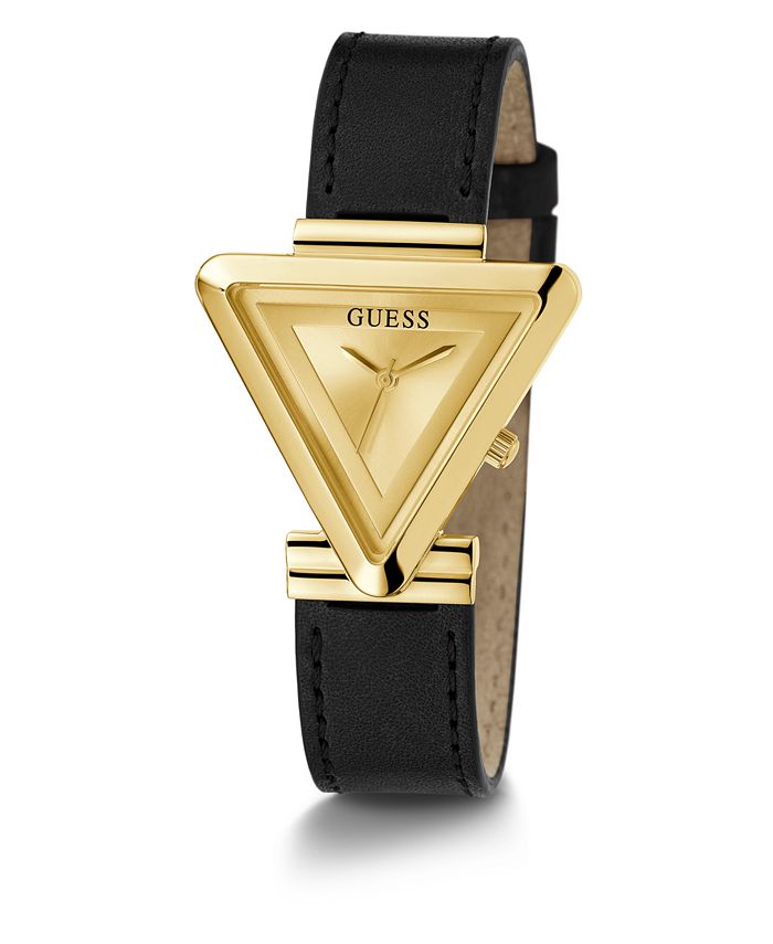 GUESS Women's Analog Black Stainless Steel Watch 34mm - Macy's