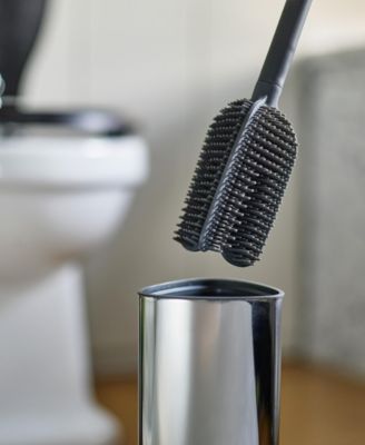 Flex 360 Luxe Advanced Toilet Brush with Stainless-Steel Finish