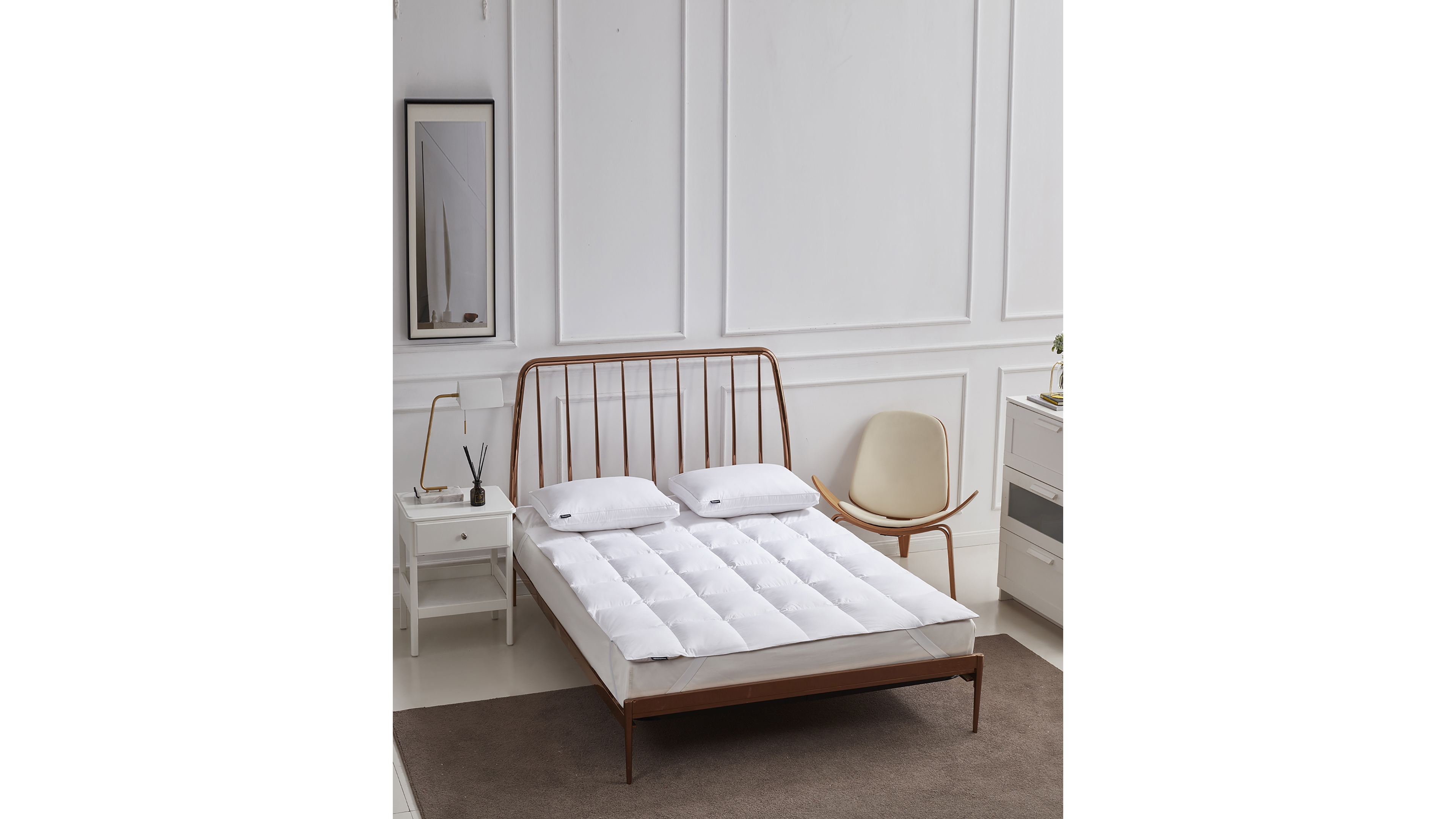 Beautyrest Feather & Down Fiber Mattress Topper, Queen