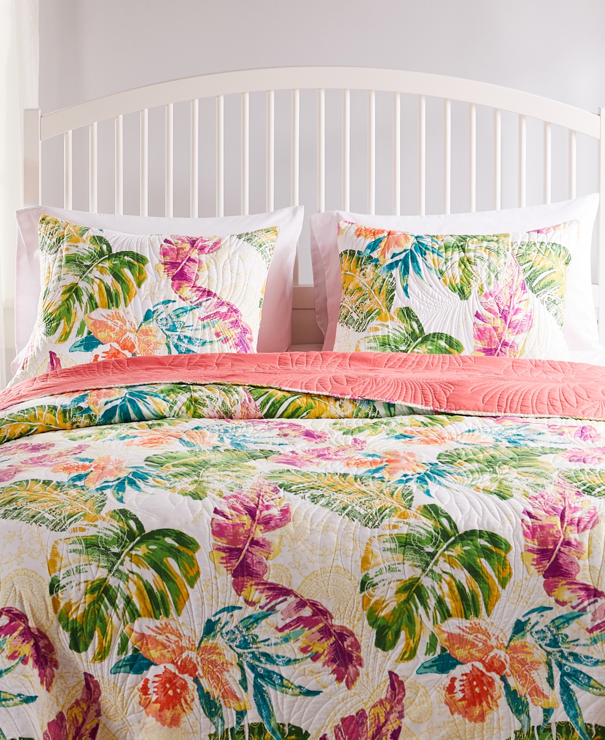 Greenland Home Fashions Tropics Coastal Palm Sham