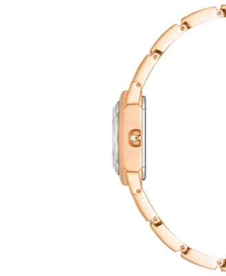 Women's Crystal Accent Bracelet Watch 23x32mm