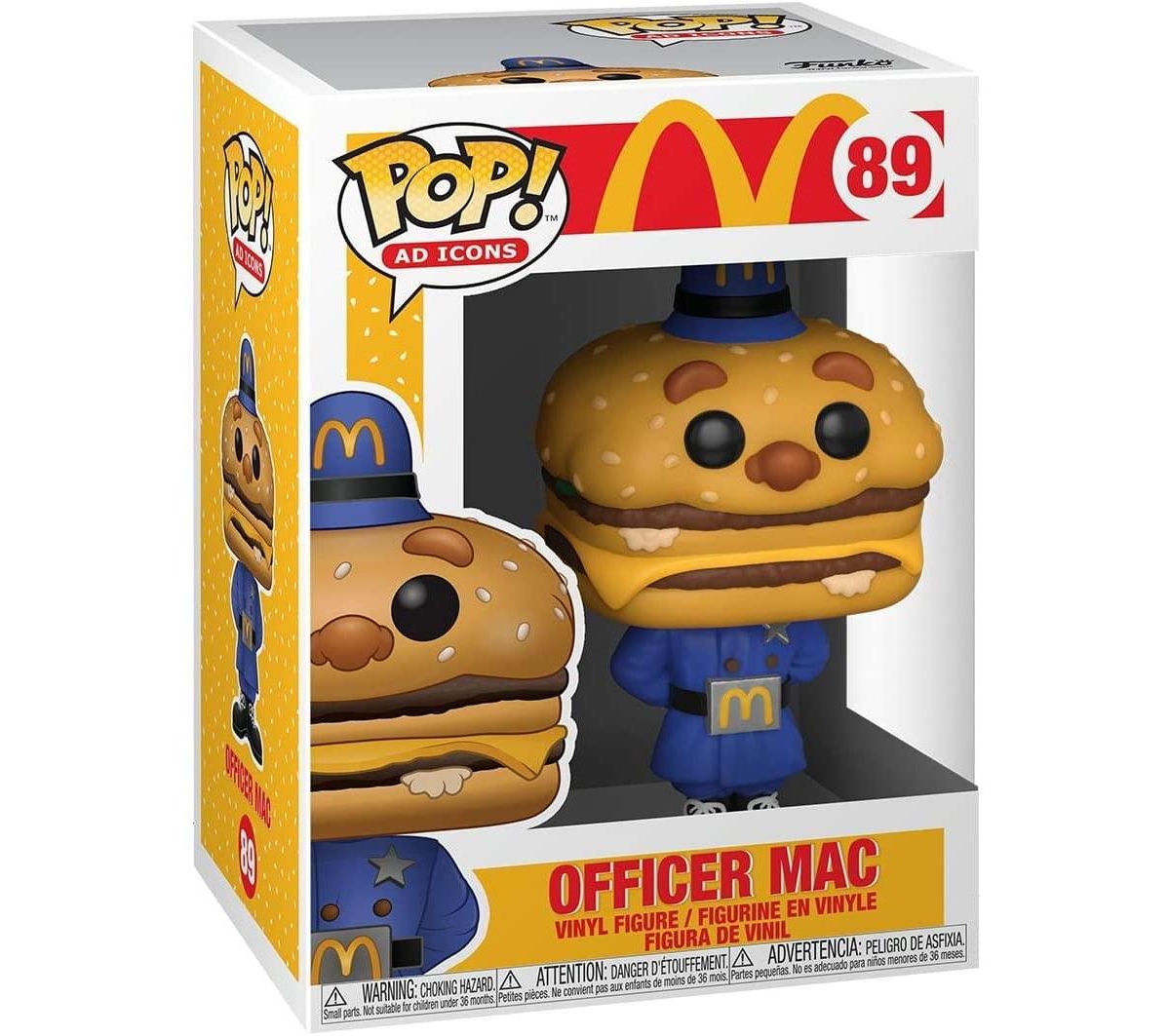 Funko McDonald's Pop Vinyl Figure | Officer Big Mac