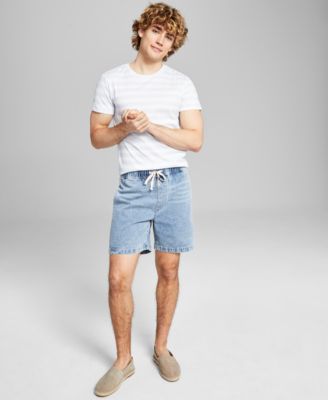 Macys mens jean shorts on sale