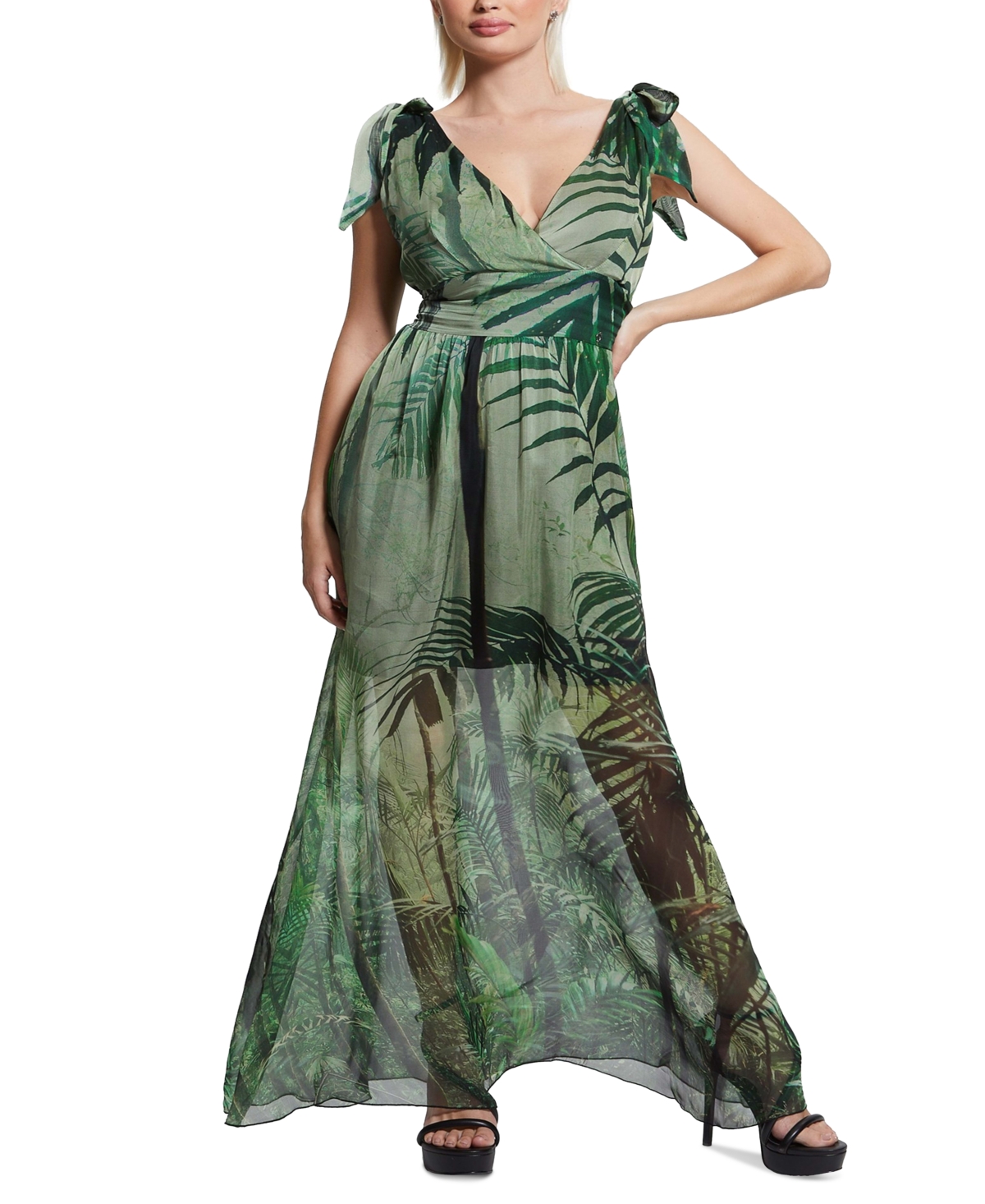 Venus floral print maxi dress online