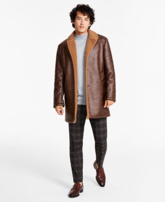 Brooks brothers shearling coat hotsell