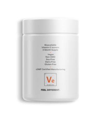 Liposomal Vitamin E Supplement - All Vitamin E Tocopherols Alpha Tocopherols, Beta, Gamma, and Delta - Liposomal Mixed Tocopherols 90 Capsules