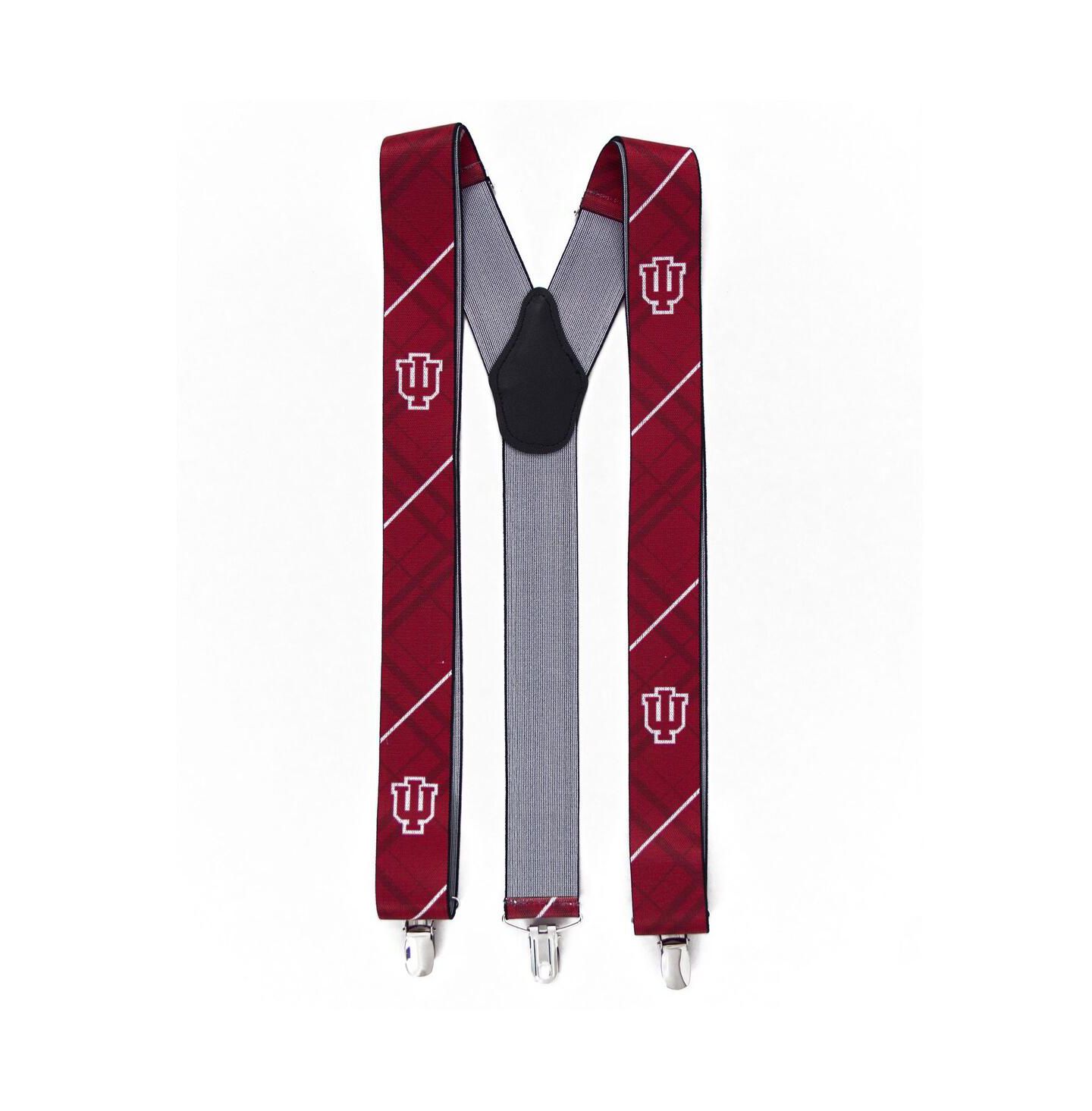 Мужские подтяжки Eagles Wings Red Indiana Hoosiers Suspenders — фото 1