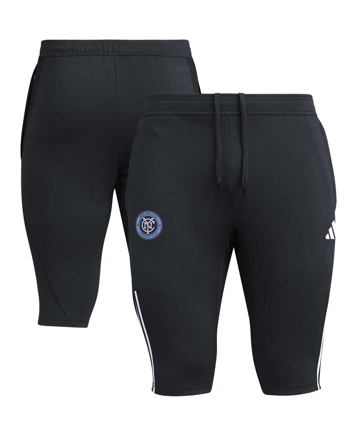 Adidas Originals Men's Adidas Black New York City Fc 2023 On-field Training Aeroready Half Pants