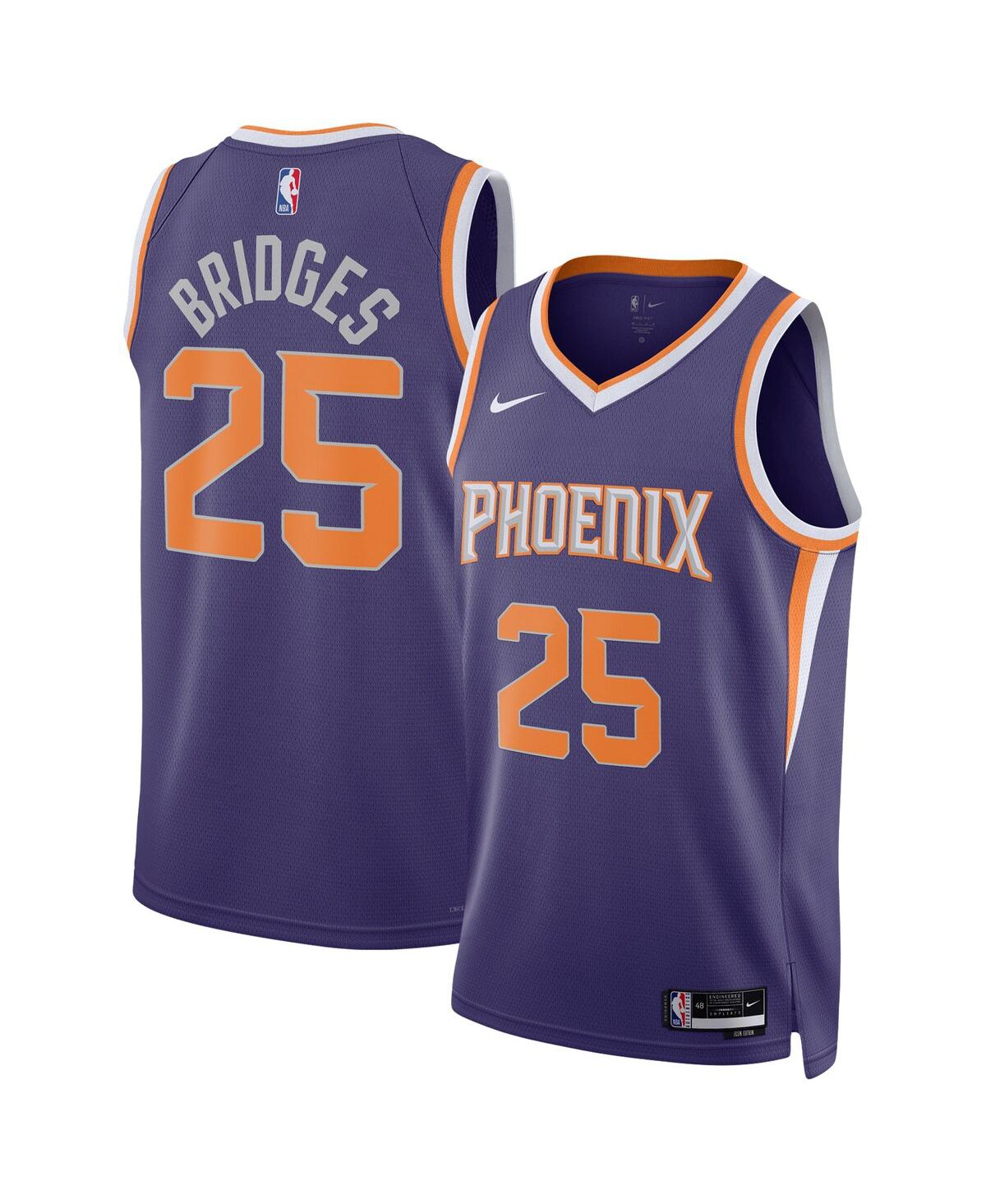 Men's and Women's Nike Mikal BridgesPhoenix Suns 2022/23 Swingman Jersey - Icon Edition - Purple