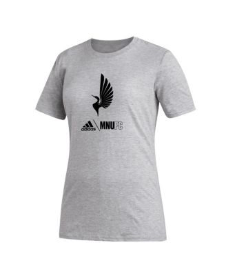 Women's Heather Gray Minnesota United FC AEROREADY Club Icon T-shirt
