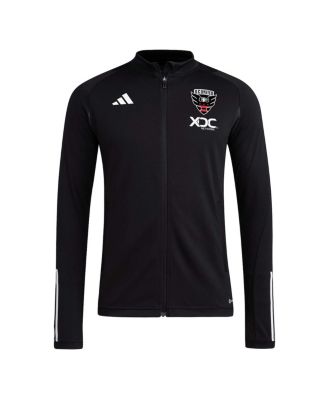 Men's Black D.C. United 2023 On-Field AEROREADY Full-Zip Training Top