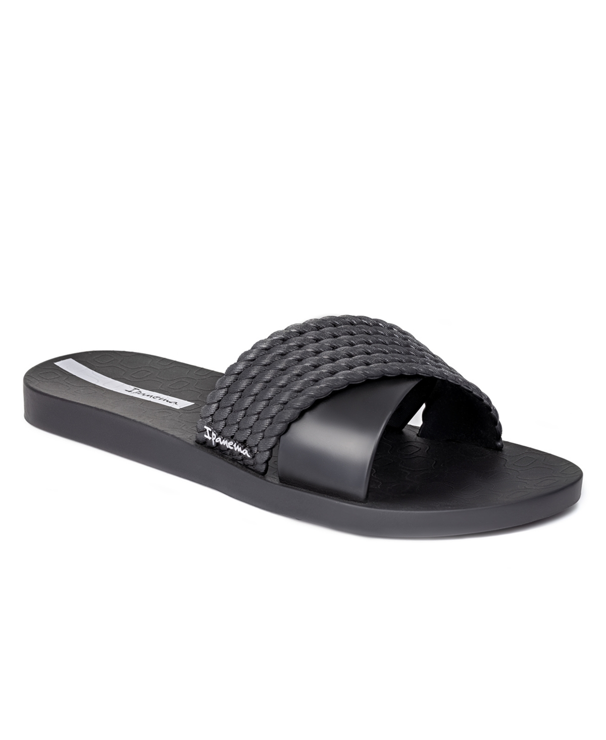 Ipanema Women's Street Ii Water-resistant Slide Sandals Women's Shoes In Black/black