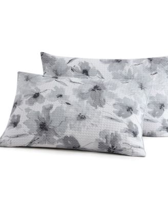 Modern Bloom 3 Piece Duvet Cover Set, Queen