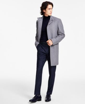 Calvin klein charcoal topcoat online