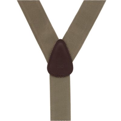 Men's Classic Solid Color Convertible Suspenders