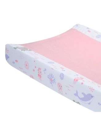 Sea Dreams Dolphin/Turtle Underwater Nautical Changing Pad Cover