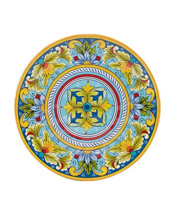 Certified International Palermo Melamine Cheese Board with Spreader