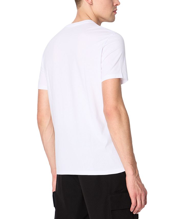 A|X Armani Exchange Men's Regular-Fit Box Logo Graphic T-Shirt - Macy's