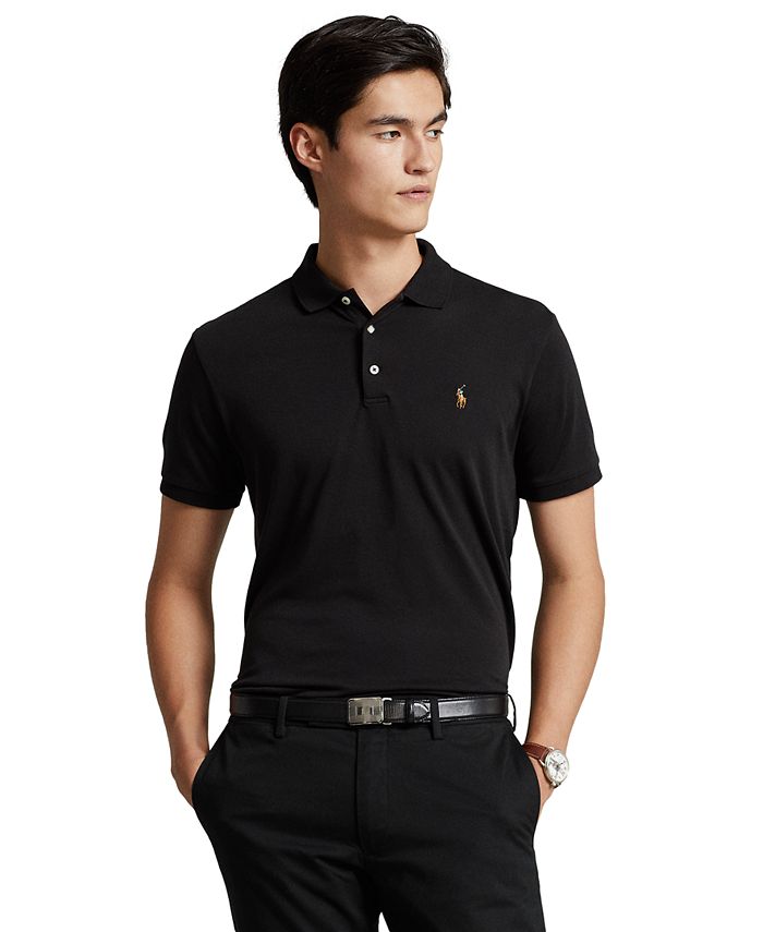 Polo Ralph Lauren Men’s Slim-Fit Soft Cotton Polo Shirt - Macy's