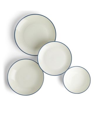 Maze Denim Line 16 Piece Dinnerware Set, Service for 4