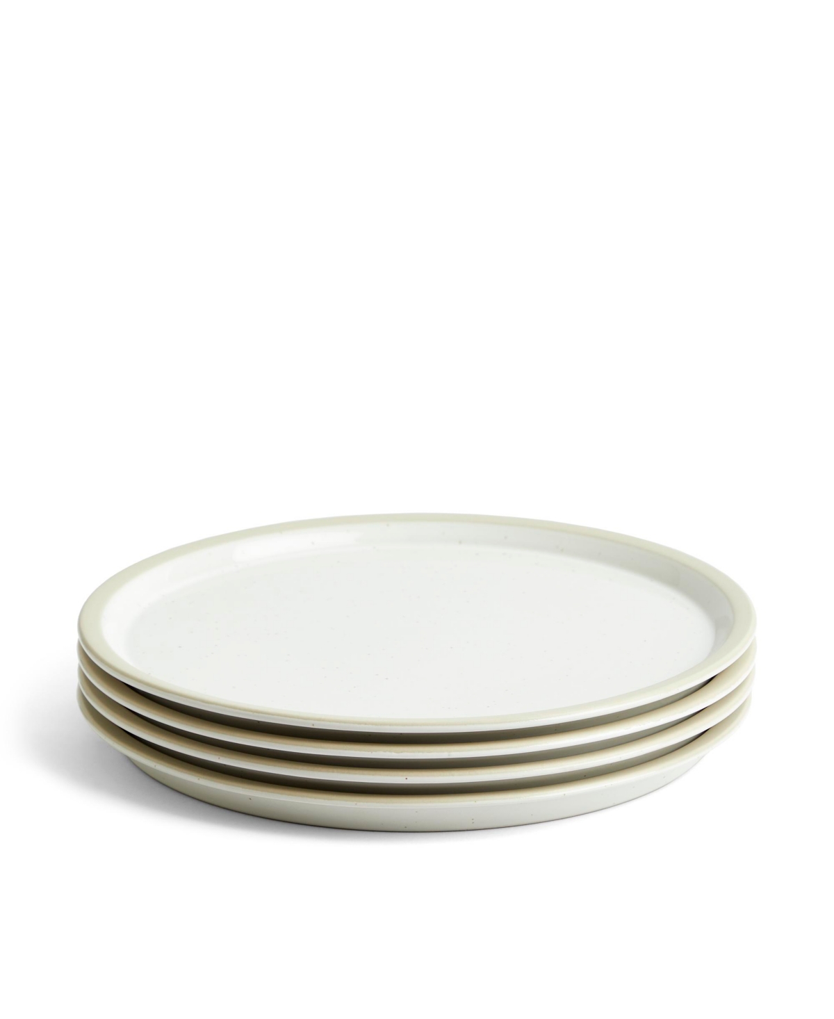 Urban Dining Plate/Lid White Set of 4 - White
