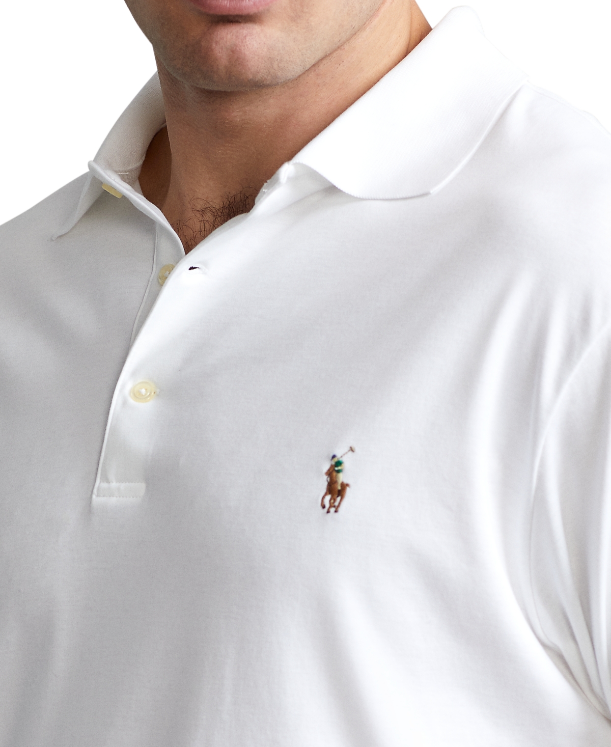Polo Ralph Lauren Men's Big & Tall Classic Fit Soft Cotton Polo