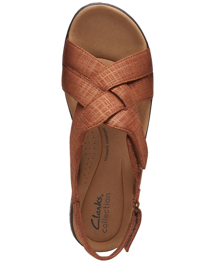 Clarks Women's Merliah Echo SlipOn Slingback Wedge Sandals Macy's