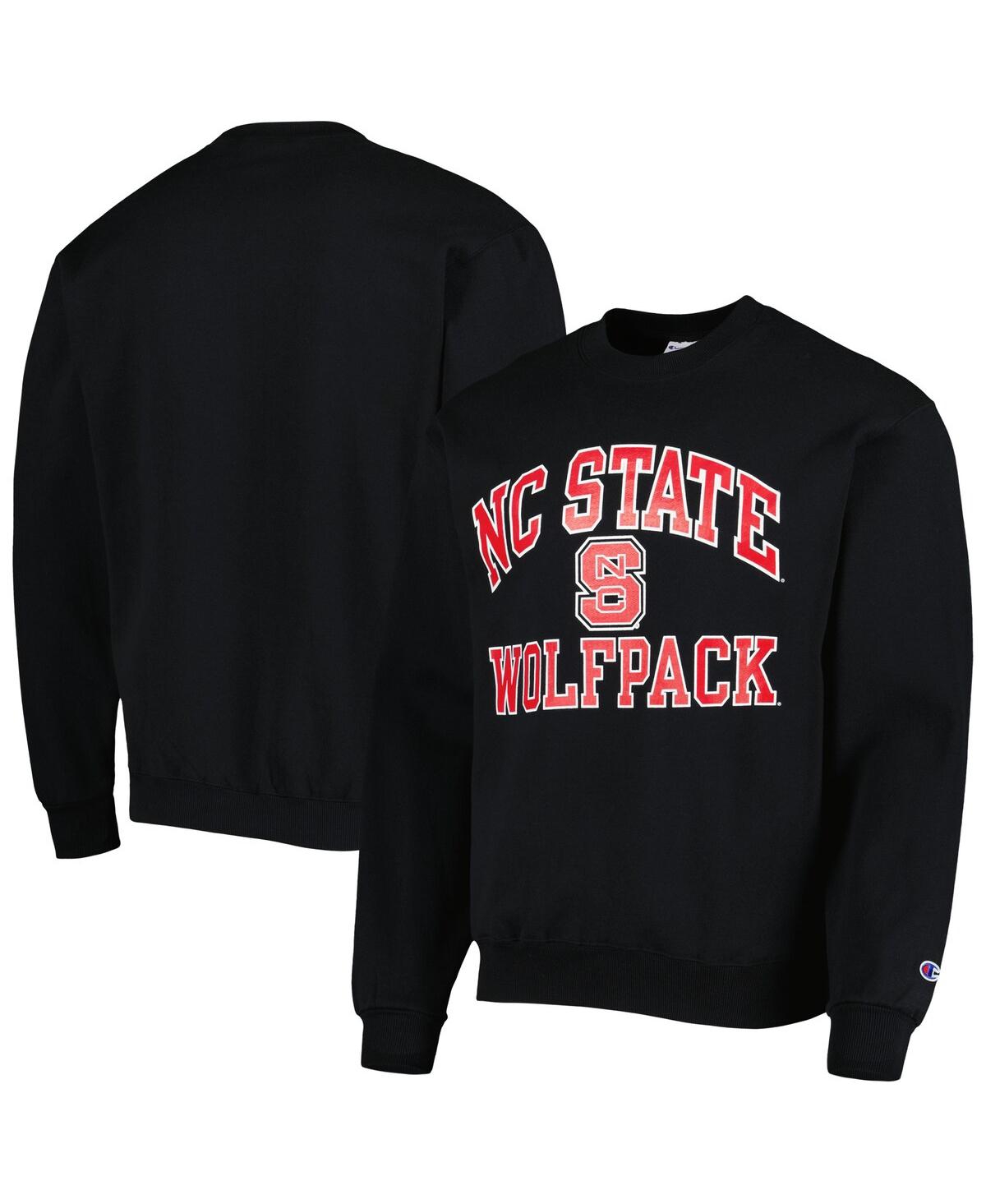 Men's ChampionNc State Wolfpack High Motor Pullover Sweatshirt - Black