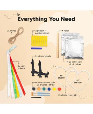 Adore Baby Hand and Footprint Kit, Dog Paw Print Kit, Baby Handprint Ornament Kit for Newborn, Babies, Boys, Girls