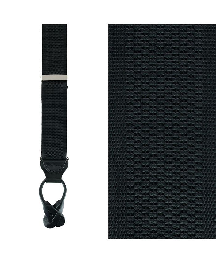 TRAFALGAR Men's Classic Stretch Button End Suspenders Macy's