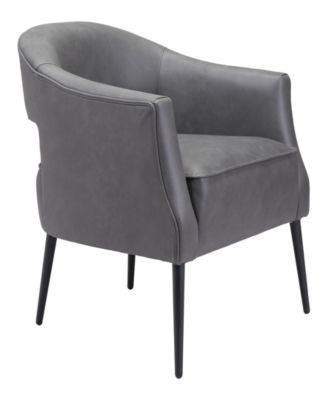 30" Steel, Polyester Berkeley Boho Chic Accent Chair