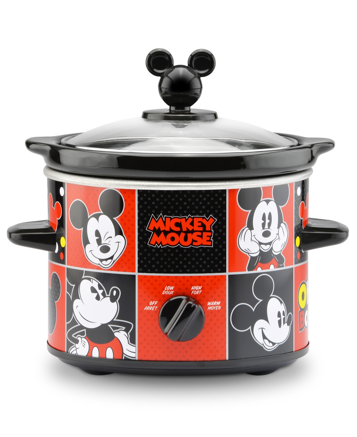 Disney Mickey Mouse 2-quart Slow Cooker In Red